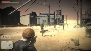 Скриншот 1 к игре Gunslingers of the Wasteland vs. The Zombies From Mars