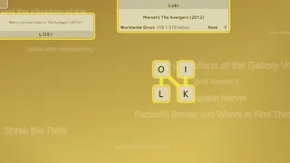 Скриншот 4 к игре Mini Words: Top Movies