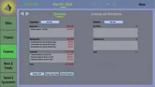 Скриншот 2 к игре Tinseltown Tycoon