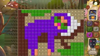 Скриншот 4 к игре Fantasy Mosaics 34: Zen Garden