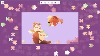 Скриншот 1 к игре Lucky and a life worth living - a jigsaw puzzle tale