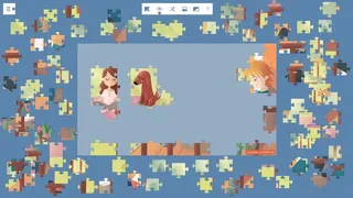 Скриншот 5 к игре Lucky and a life worth living - a jigsaw puzzle tale