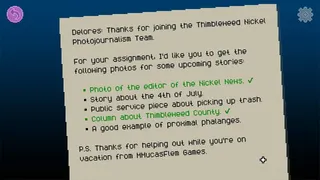 Скриншот 4 к игре Delores: A Thimbleweed Park Mini-Adventure