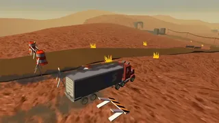 Скриншот 1 к игре Freelance Trucker: Insurance Fraud Edition