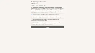 Скриншот 1 к игре Pon Para and the Unconquerable Scorpion