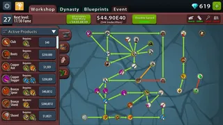 Скриншот 1 к игре Crafting Idle Clicker