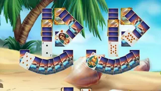 Скриншот 1 к игре Solitaire Beach Season Sounds of Waves