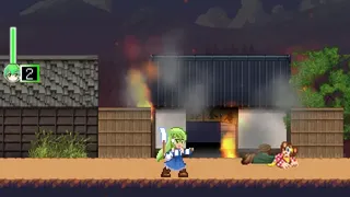 Скриншот 1 к игре Sanae Toumaden X / 早苗討魔伝X