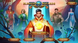 Скриншот 1 к игре Solitaire. Elemental Wizards