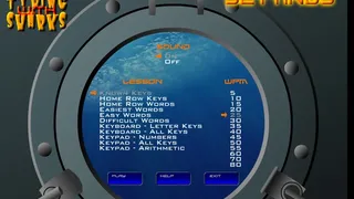 Скриншот 1 к игре Typing with Sharks