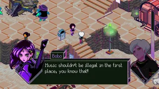 Скриншот 1 к игре Keylocker | Turn Based Cyberpunk Action