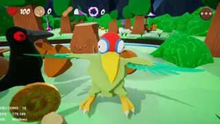 Скриншот 5 к игре Sqwark! A Nutty Adventure