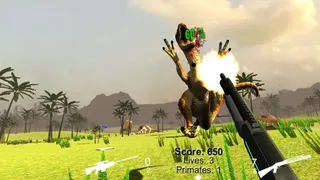 Скриншот 3 к игре Dinosaur Hunting Patrol 3D Jurassic VR