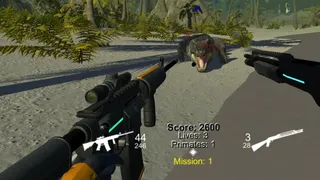 Скриншот 4 к игре Dinosaur Hunting Patrol 3D Jurassic VR