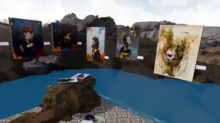 Скриншот 4 к игре VR-NISSAGE 3 - John Wentz Art Exhibition
