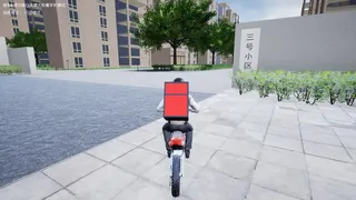 Скриншот 5 к игре 送外卖模拟器 Delivery Simulator