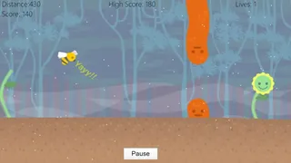 Скриншот 1 к игре Flappy Bee