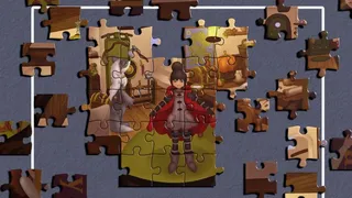 Скриншот 2 к игре The Adventures of Wolf and Hood - A Jigsaw Tale