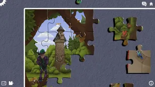 Скриншот 4 к игре The Adventures of Wolf and Hood - A Jigsaw Tale