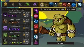 Скриншот 1 к игре Spellario - Fantasy Clicker