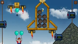 Скриншот 1 к игре Balloon Saga