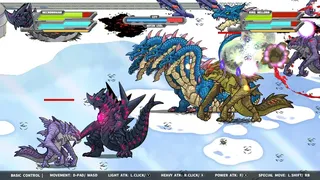 Скриншот 2 к игре Daikaiju Daikessen: Versus