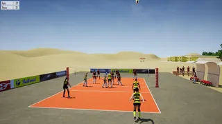 Скриншот 1 к игре Lactea Volleyball