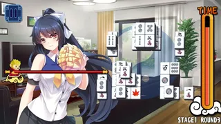 Скриншот 3 к игре Pretty Girls Mahjong Solitaire [BLUE]