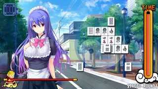 Скриншот 6 к игре Pretty Girls Mahjong Solitaire [BLUE]