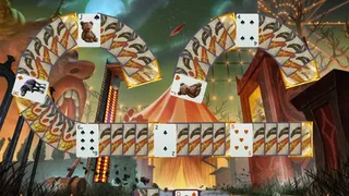 Скриншот 2 к игре Dark Solitaire. Mystical Circus