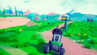 Скриншот 1 к игре Lawnmower Game: Racing