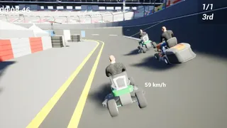 Скриншот 5 к игре Lawnmower Game: Racing