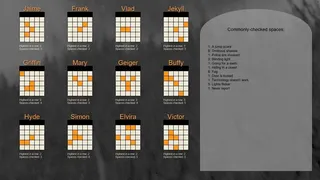 Скриншот 1 к игре Horror Movie Bingo