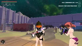 Скриншот 6 к игре Space Runner - Anime