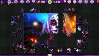 Скриншот 3 к игре Sweet Holiday Jigsaws: Halloween Night