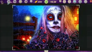 Скриншот 4 к игре Sweet Holiday Jigsaws: Halloween Night