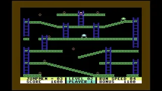 Скриншот 3 к игре Jumpman (C64/MSDOS)
