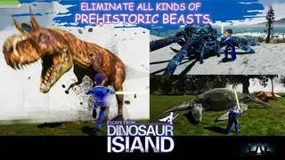 Скриншот 4 к игре Escape Dinosaur Island