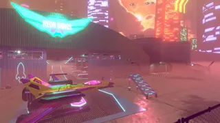Скриншот 4 к игре Neon Wings: Air Race
