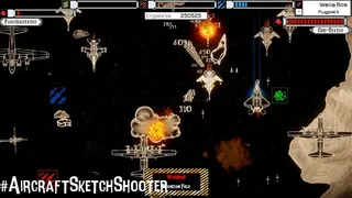 Скриншот 1 к игре Aircraft Sketch Shooter