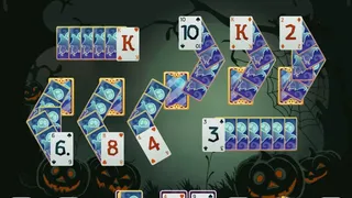 Скриншот 4 к игре Solitaire Halloween Story