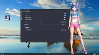 Скриншот 4 к игре DesktopMMD3:Miss Fish