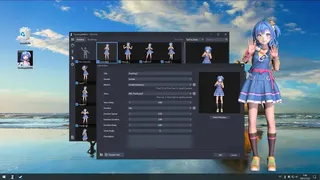 Скриншот 5 к игре DesktopMMD3:Miss Fish