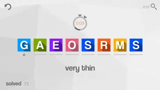 Скриншот 4 к игре Anagrams