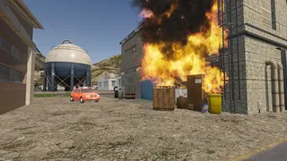 Скриншот 1 к игре Industrial Firefighters