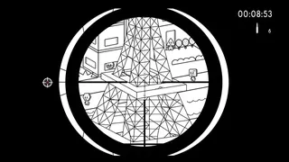 Скриншот 1 к игре Geometric Sniper - Blood in Paris