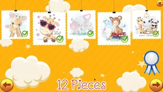 Скриншот 1 к игре Cute animal jigsaw puzzle