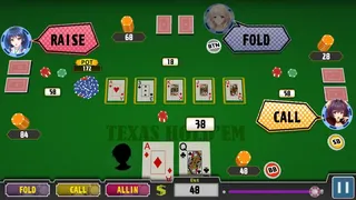 Скриншот 2 к игре Poker Pretty Girls Battle : Fantasy World Edition