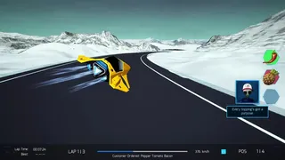 Скриншот 3 к игре Cygnus Pizza Race