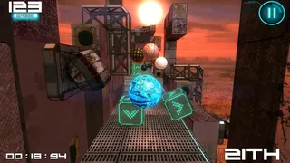 Скриншот 8 к игре Marble Ball Racing